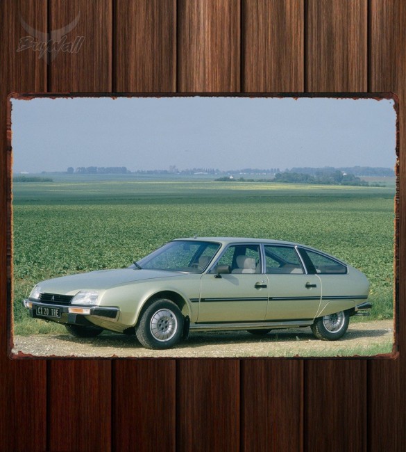 Металлическая табличка Citroen CX Металлическая табличка Citroen CX